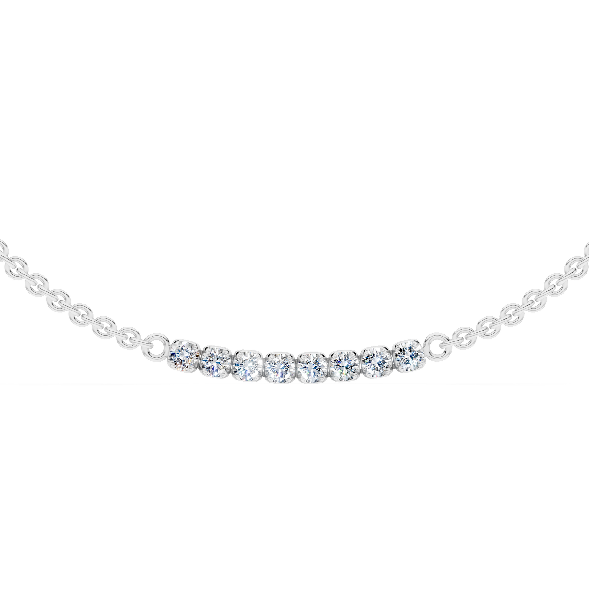 Aurora Curved Bar Bracelet