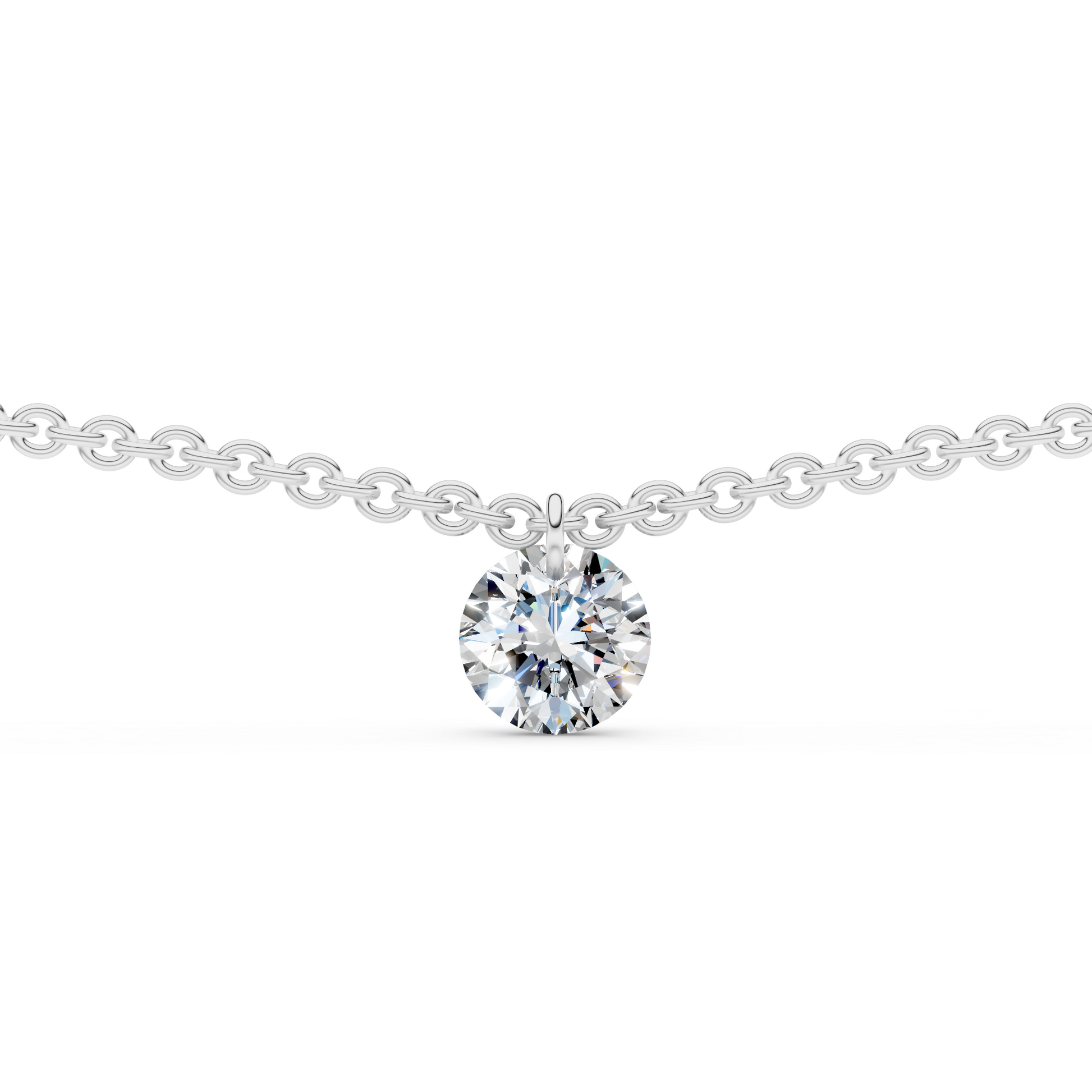Celeste Diamond Pendant Necklace